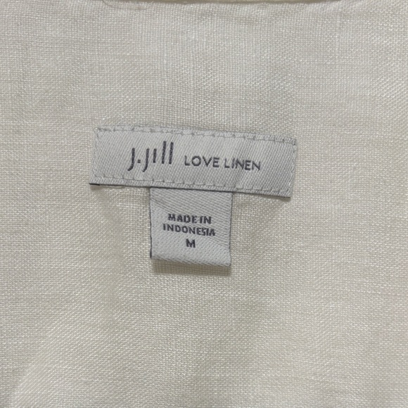 J. Jill Cream Blouse - Picture 3 of 4